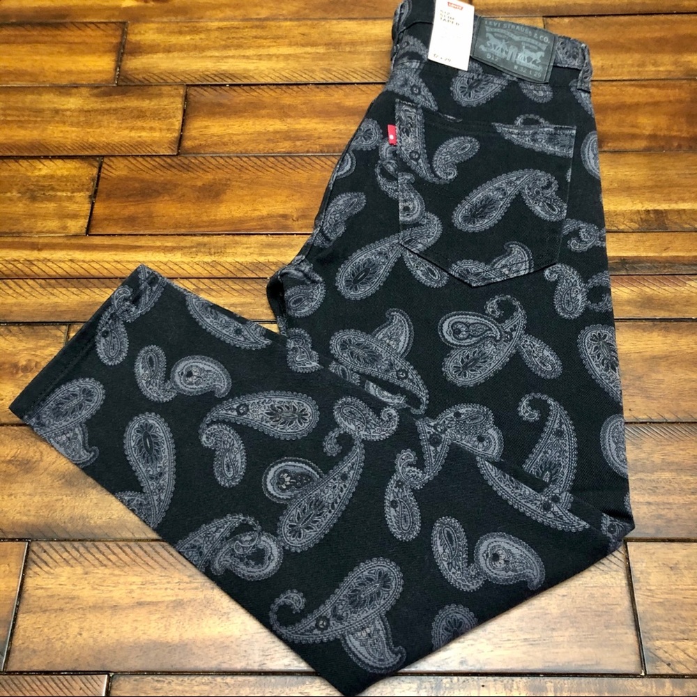 Levi’s 512 Paisley Slim Taper Jeans 32x29